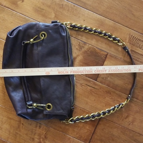 Abro Vintage Genuine Leather Brown Shoulder Bag - Picture 7 of 7